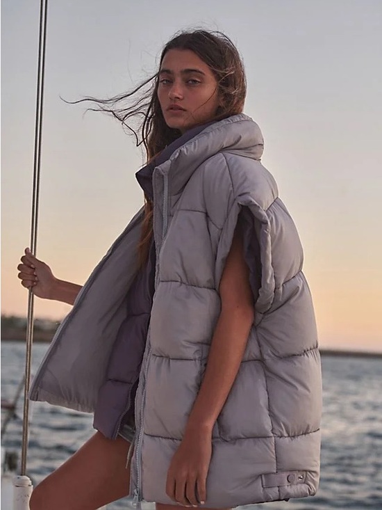 FP Movement by Free People Jackets & Blazers - Free People FP Movement In A Bubble Puffer Vest